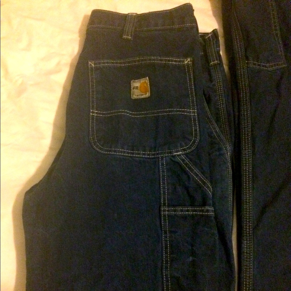 Men’s carpenter carhartt jeans 34 by 30